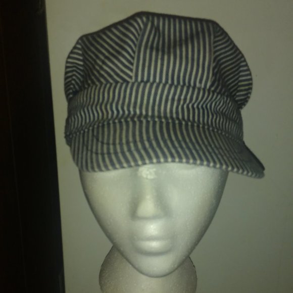boys train conductor hat